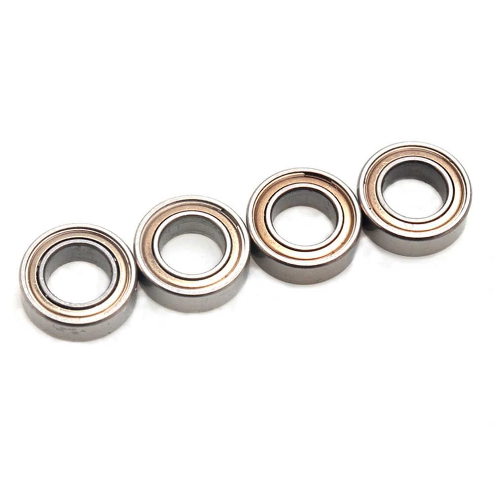 4 PCS/set 8x12x3.5 HSP Ball Bearing RC 1/12 Car Buggy Truck Ball Bearing Spare Parts Useful Accessories&props 0093 (Silver)