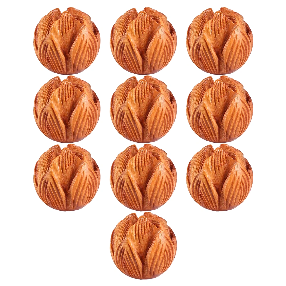 20Pcs Lotus Shaped Spacer Beads DIY Bracelet Making Accessory Necklace Loose Beads