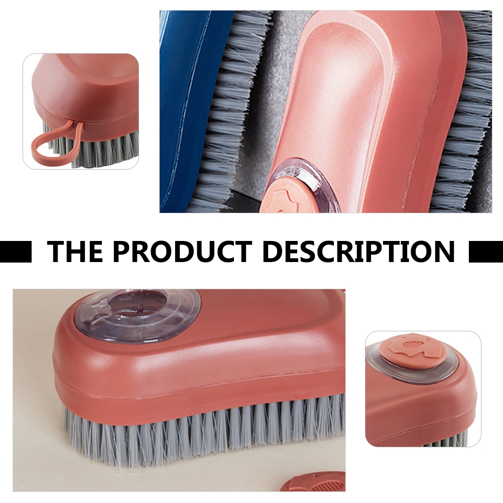 1pc Automatic Liquid Washing Cleaning Brush Household Portable Laundry Brush