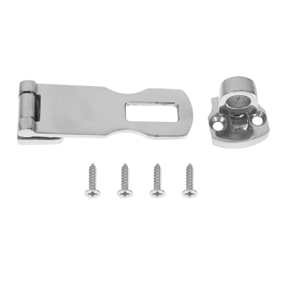 Door Latch Clasp Hasp Lock Latch Stainless Steel Heavy Duty Door Lock Latch