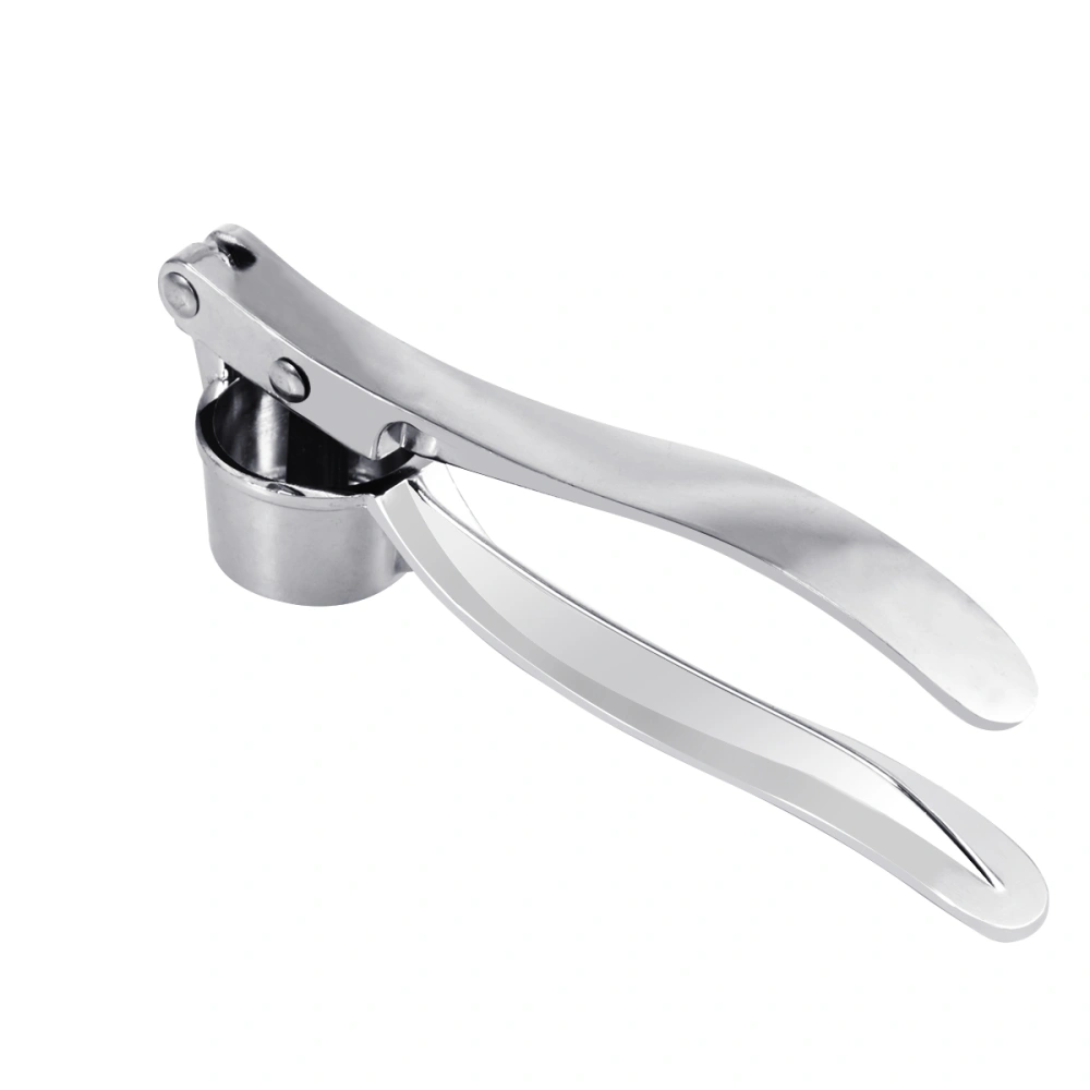 Stainless Steel And Zinc Alloy Garlic Press Mincer Crusher Heavy Duty