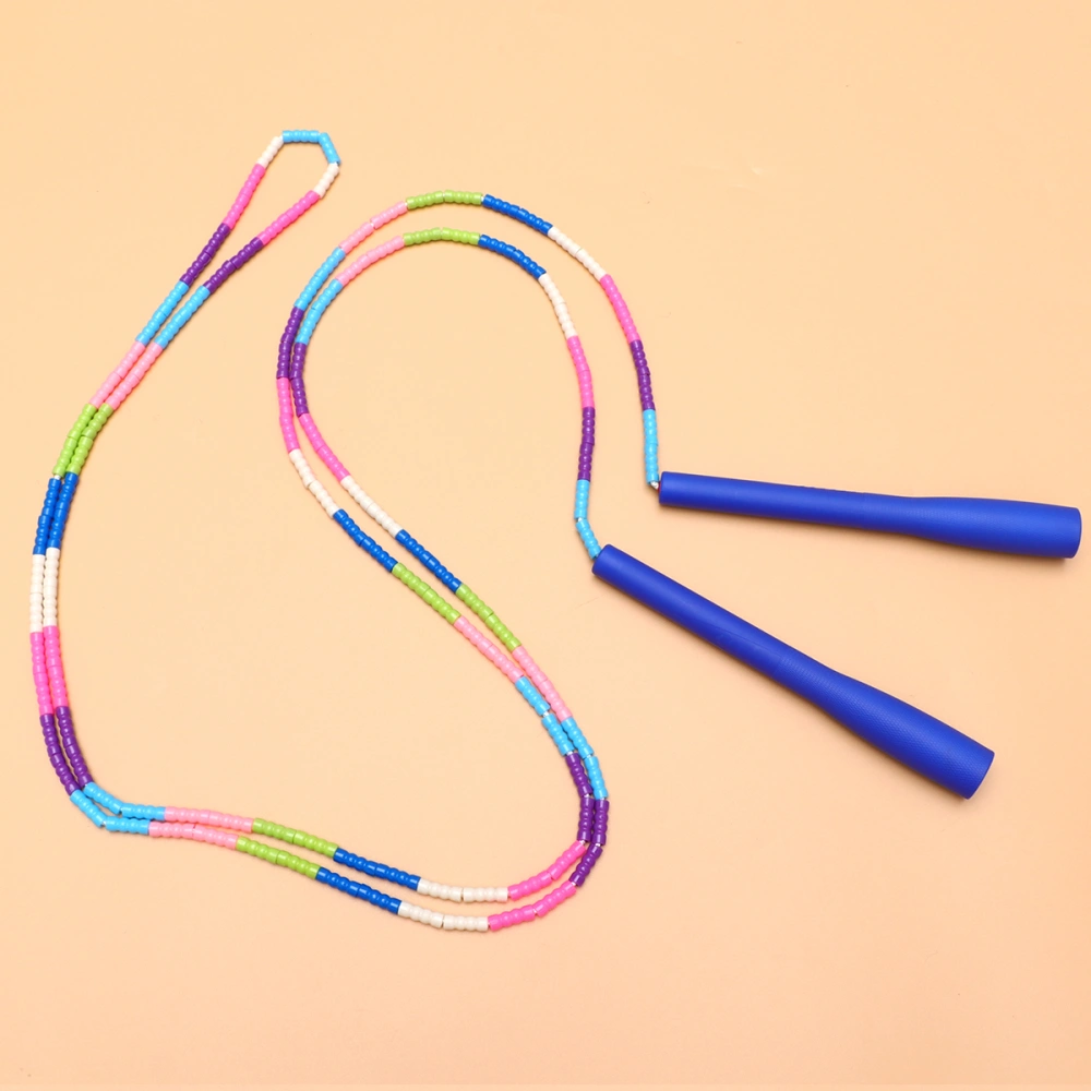 Creative Jump Rope Durable Jumping Exercise Equipment Handy Jump Skip Rope for School Home Students Kid (Colorful)