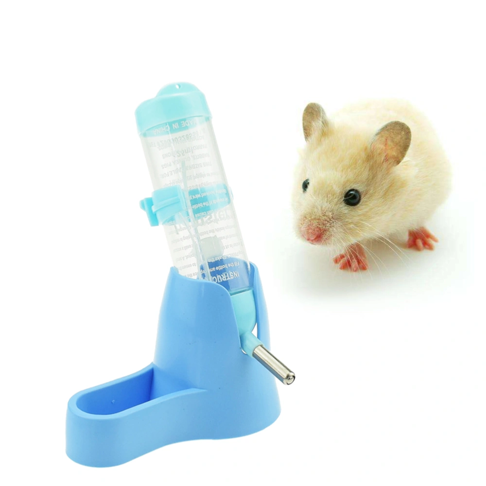 125ML Pet Dispenser with Base Hut Small Pet Nest Hamster Water Bottle Holder