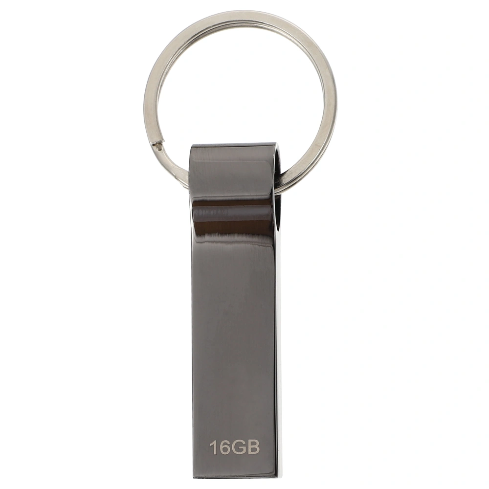 Thumb Drive with Keychain Zinc Alloy USB 2.0 Jump Drive 16GB Computer Accessory