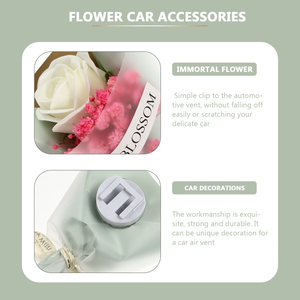 Flower Car Air Freshener Car Interior Accessories Car Air Freshener Vent Clip