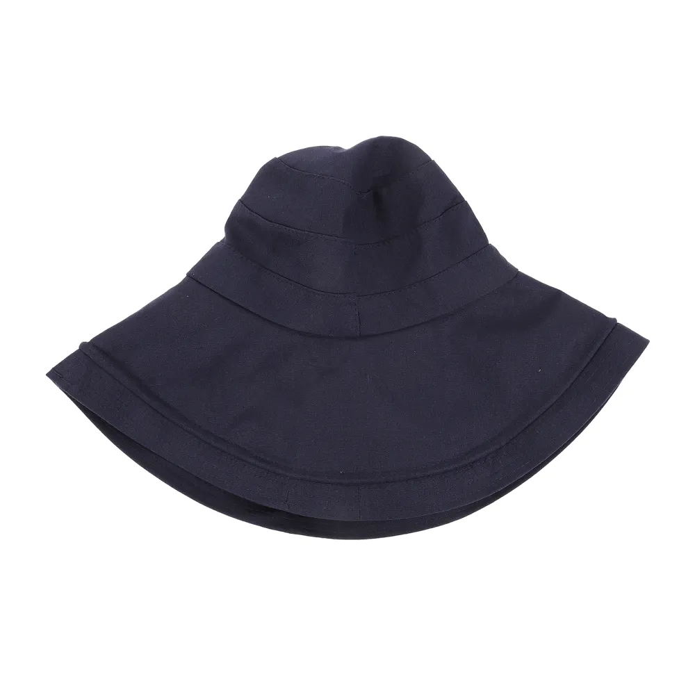 1pc Stylish Wide Brim Fisherman Hat Thin Bucket Hat Chic Folding Sun Hat