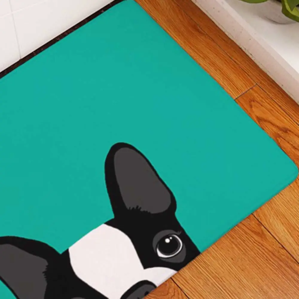 1pc 40x60cm Floor Mat Cartoon Dog Digital Printed Doormat Non-slip Mat Carpet (Pattern 5)