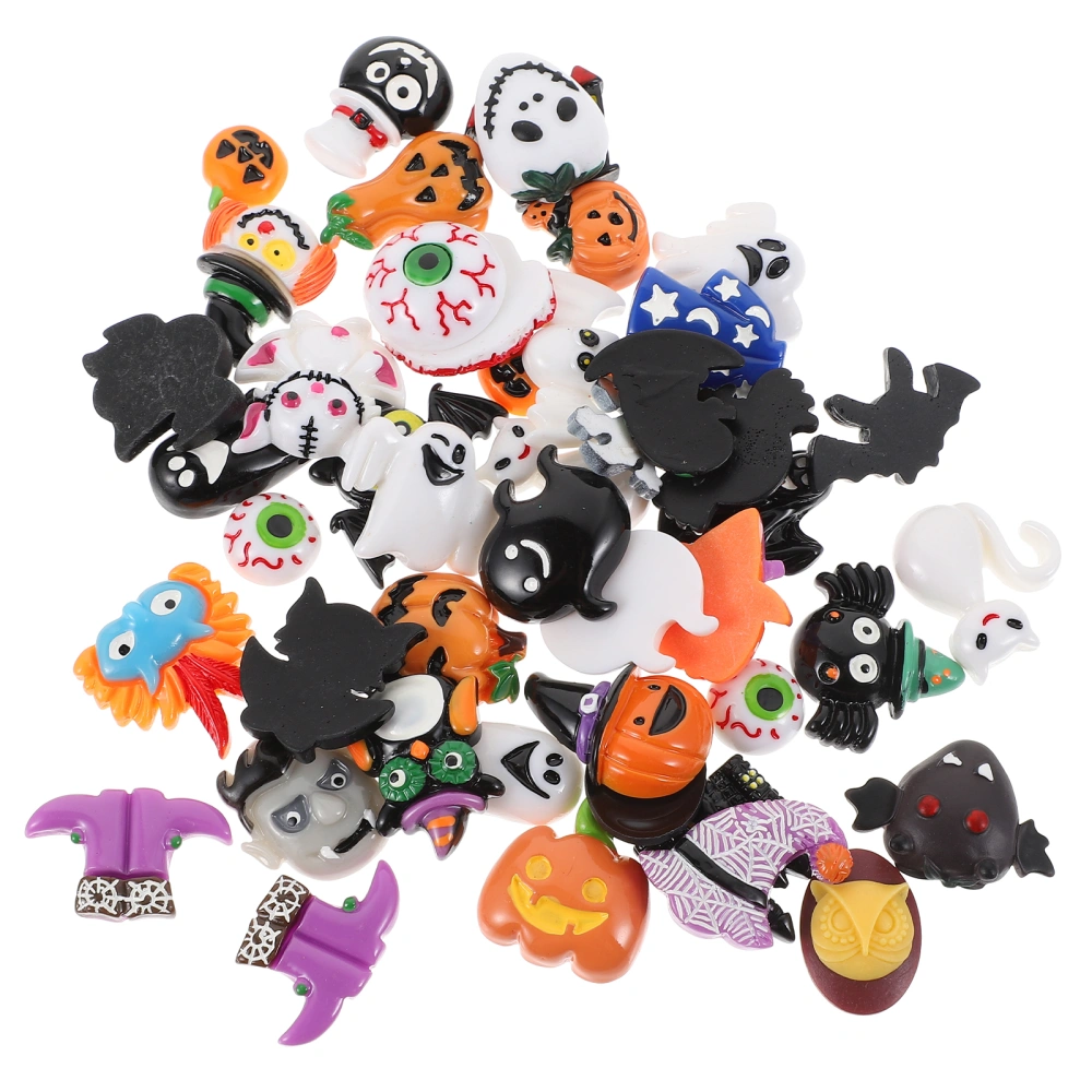 1 Bag Creative Halloween Style Phone Case Patches Jewelry Accessories DIY Charms