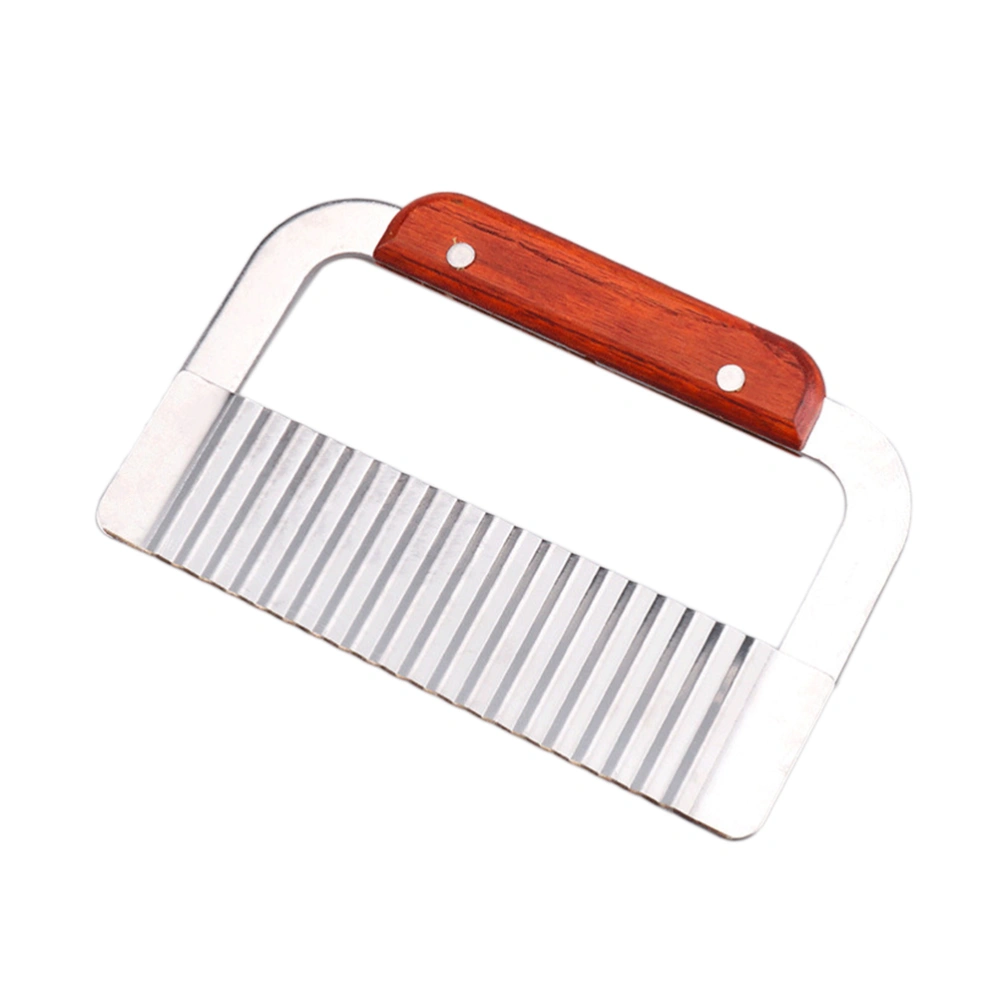 Wavy Crinkle Cutting Tools Vegetable French Fry Slicer Salad Chopping Cutter