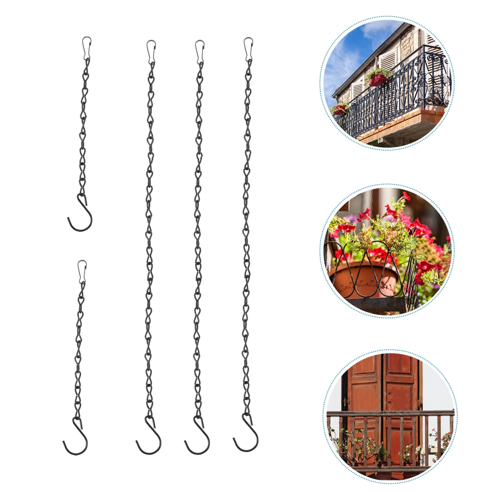 10Pcs Metal Hanging Chains Identification Plate Hanging Chain Planter Iron Chain Hanger