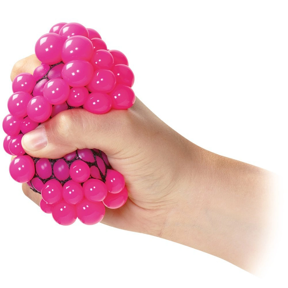 Mesh Ball Decompression Stress Reliever Squeeze Toy  (Random Color)