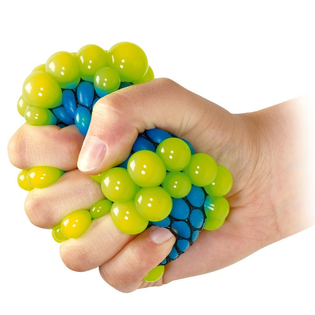 Mesh Ball Decompression Stress Reliever Squeeze Toy  (Random Color)