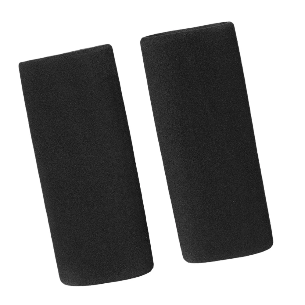 1 Pair Motorcycle Handlebar Cover Universal Non-Slip Bike Grips Handlebar Grips (Black)