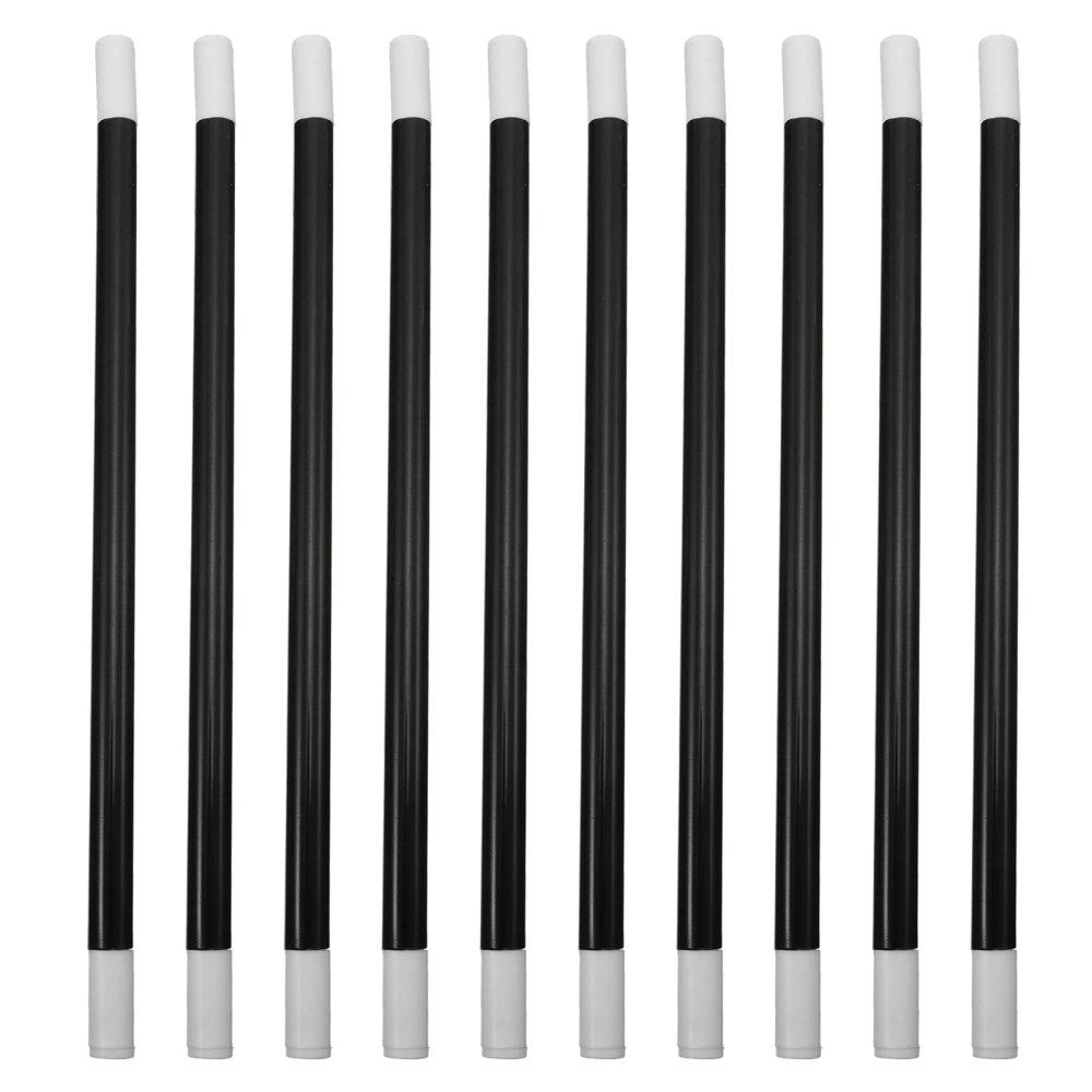 20pcs Plastic Magician Show Prop Wand Black and White Spell Casting Sticks