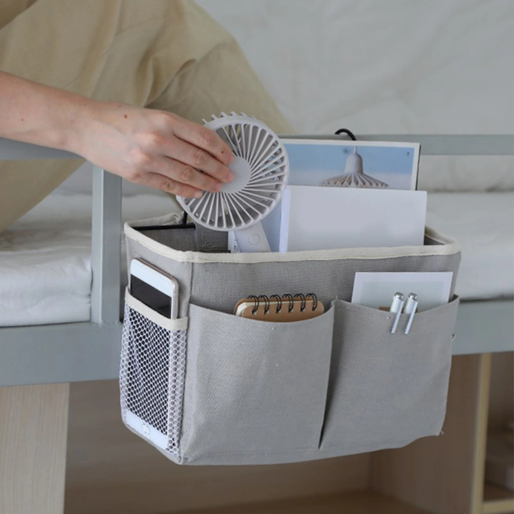 Portable Bedside Hanging Storage Organizer Bed Basket Hanging Bag Organizer