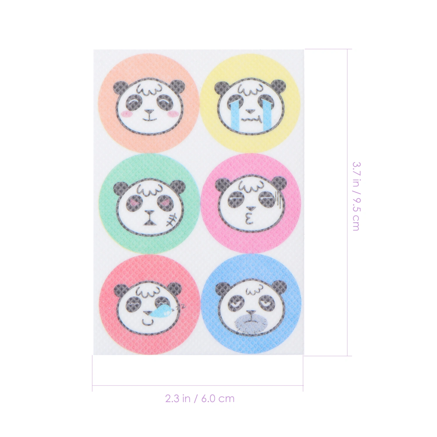 18 Pcs Cartoon Animal Pattern Mosquito Repelling Stickers Mosquito Repellent Patches