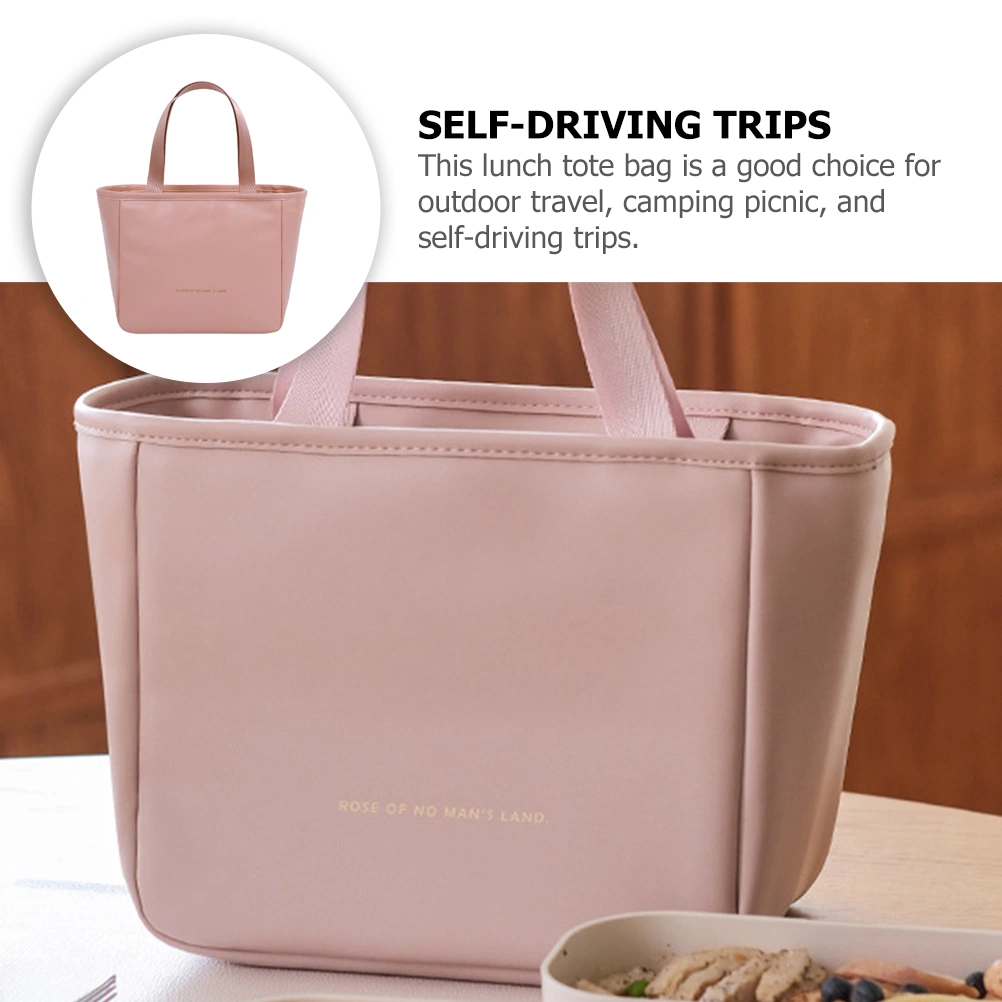 Waterproof Lunch Bag Portable Lunch Bag Reusable Bento Box Tote Bag Lunch Box Pouch
