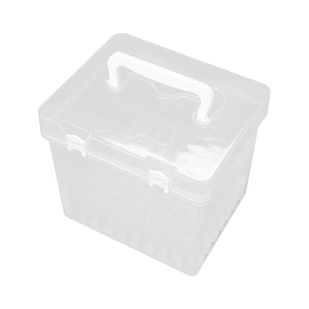 1pc Mark Pen Storage Bucket Mark Pen Holder Stationery Organizer (White)