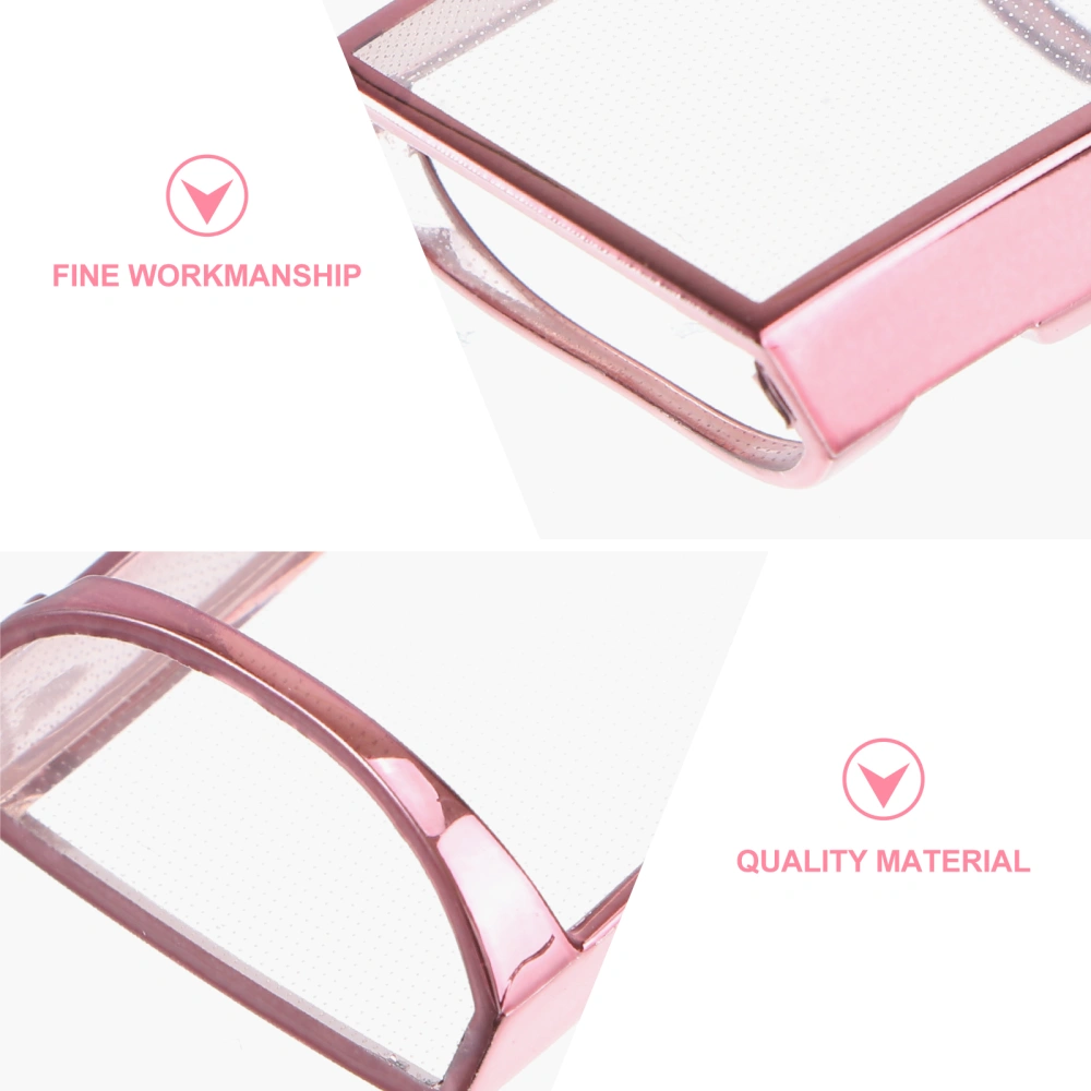 1PC Watch Cover TPU Protective Case Lightweight Protector Compatible with Fitbit Charge 3 Pink