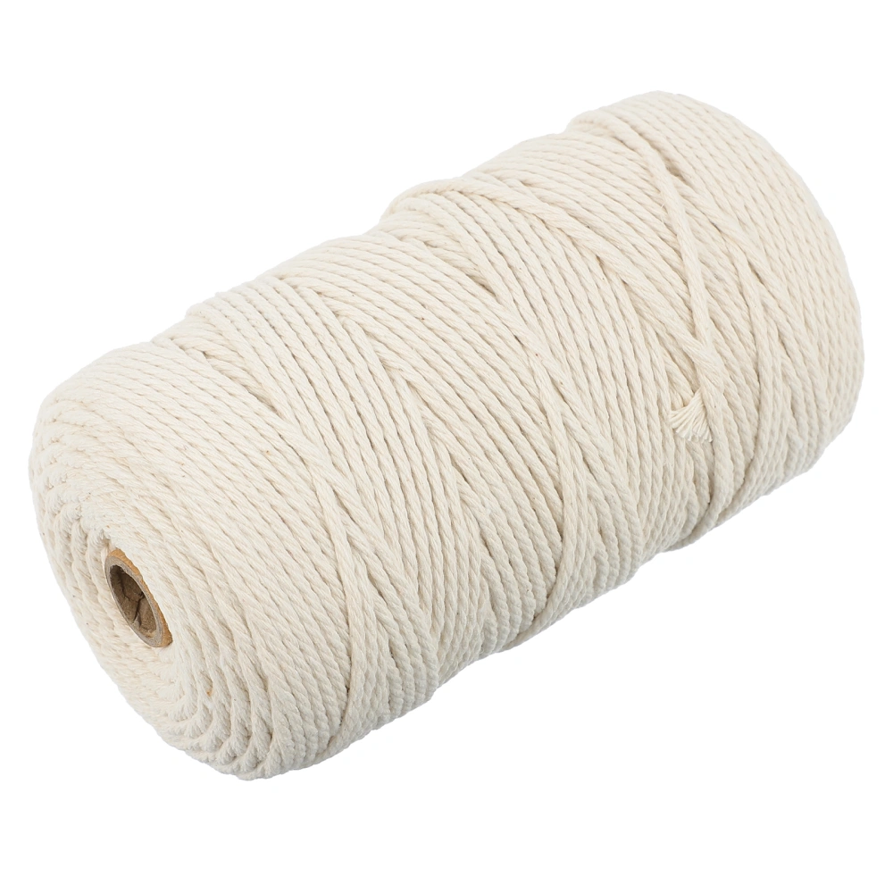 1 Roll Premium DIY Woven Cotton Cord DIY Cotton Rope Braided Cotton Cord