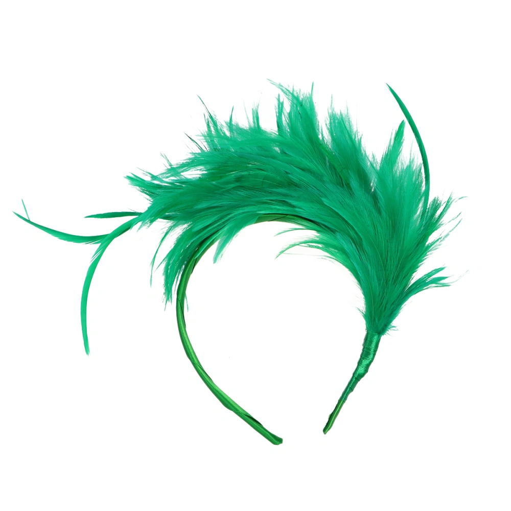 Green Festival Hair Hoops  Headband Party Decoration Creative Prom Headdress Gift Party Supplies Photo Props