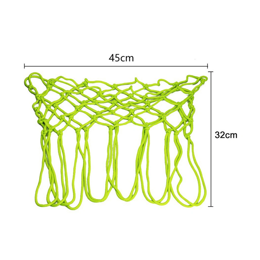 Luminous Basketball Net Portable Basketball Net Outdoor Sports Balls Net Nylon Basketball Mesh