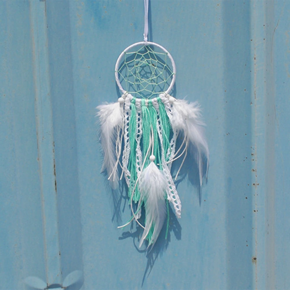 Lace Dream Catcher Circular Wall Hanging Ornament Wedding Birthday Decoration