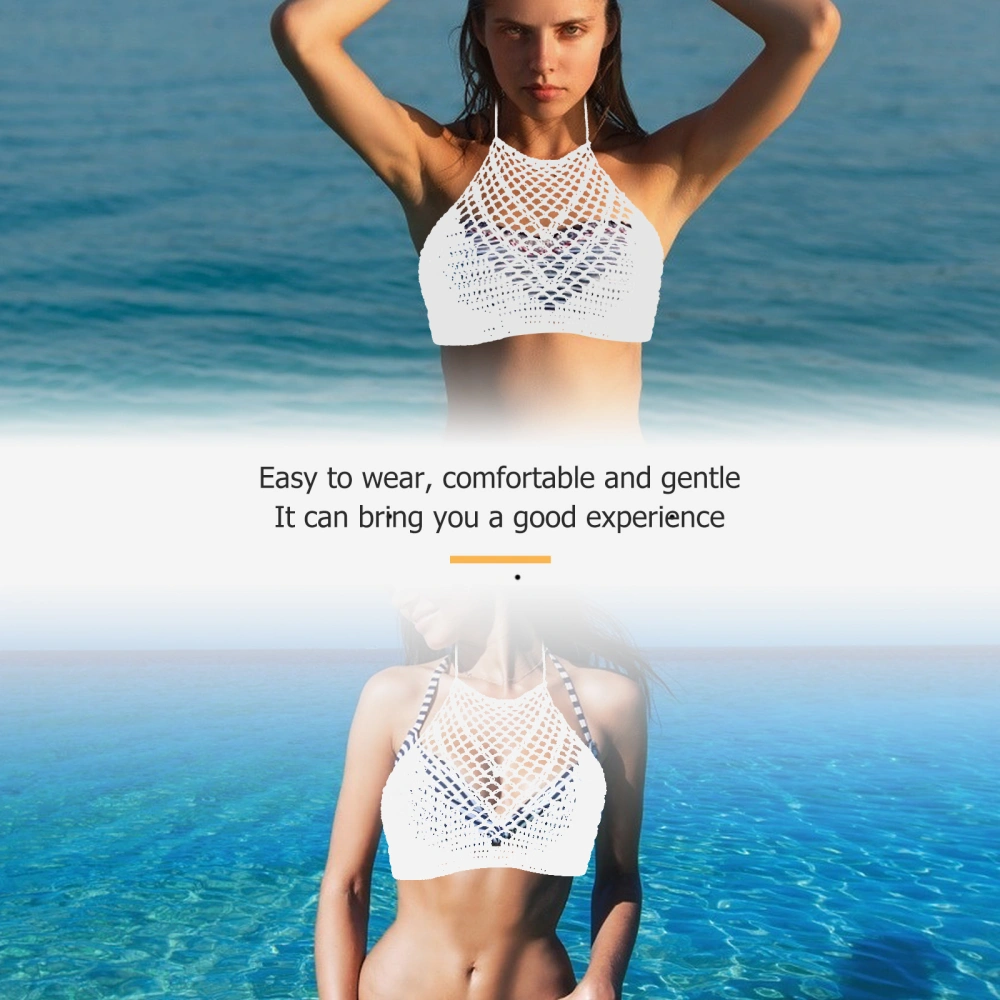 1pc Hand-woven Braided Bikini Women Sexy Vest Weaving Chest Wrapping Costume