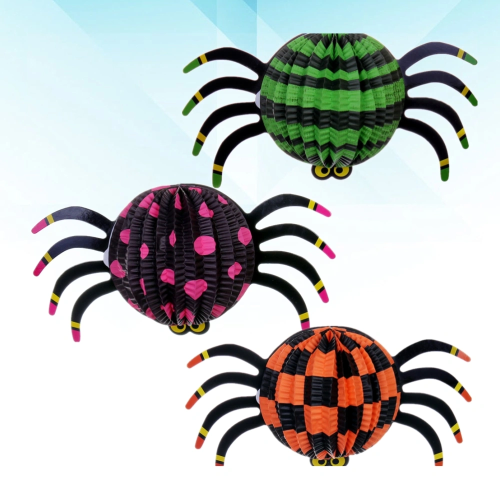 Halloween Paper Lanterns Decorative Hanging Spider Lantern for Home Party Festival Decoration