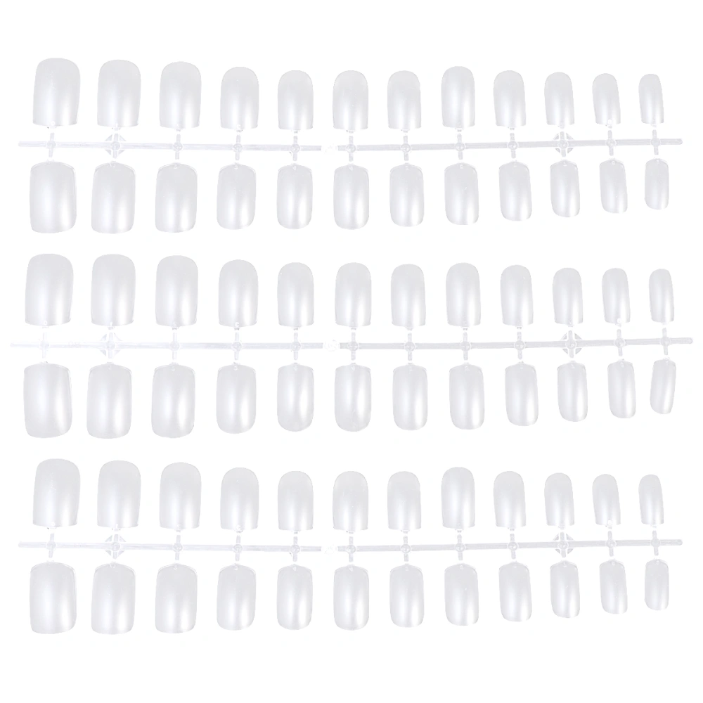 1 Set 288 Pcs Fake Nail Pieces Pretty Nail Art Tool Artificial Nails Decor DIY Manicure Supplies