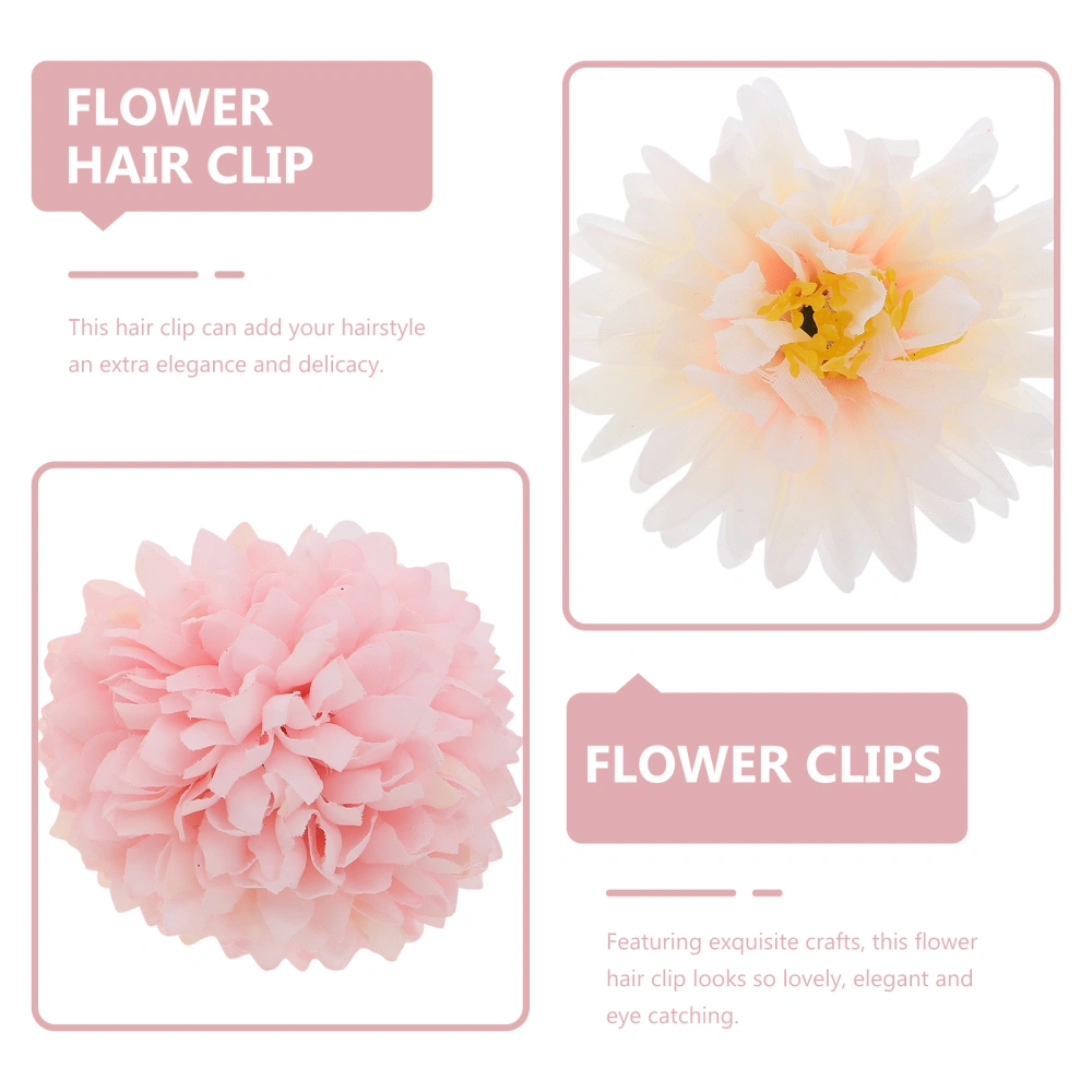 21Pcs Silk Flower Hair Clips Barrettes Hair Accessories for Women Girls Toddler Kids