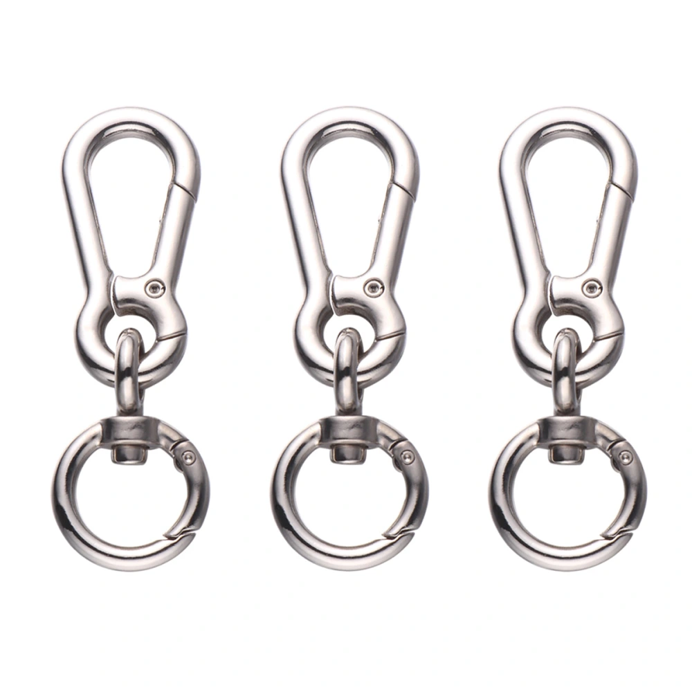 3pcs Traction Rope Hook Bag Strap Loop Shoulder Strap Chain Buckle Replacement Buckle Accessories (Style 2)