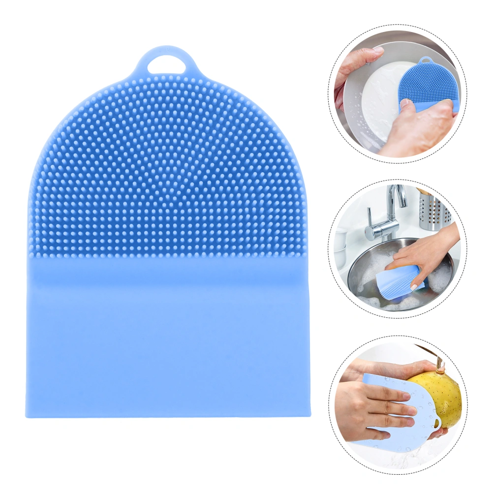 Kitchen Cleaning Brush Silicone Decontamination Brush Household Dish Brush