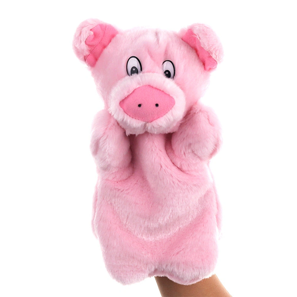 Plush Piggy Hand Puppet Cartoon Pig Puppet Kids Hand Puppet Toys Kids Stuffed Toy