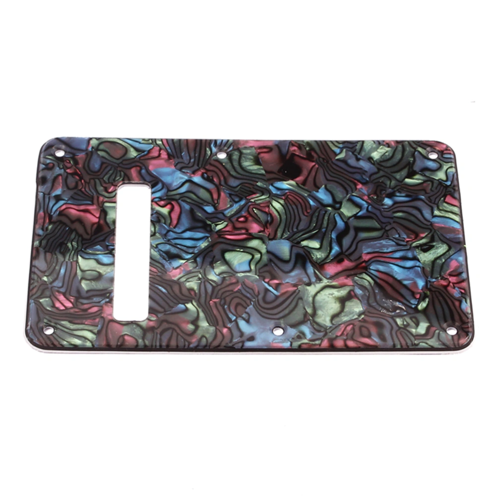 Strat Back Plate Tremolo Cavity Cover Backplate for Stratocaster Modern Style Electric Guitar 3Ply Multicolor 02