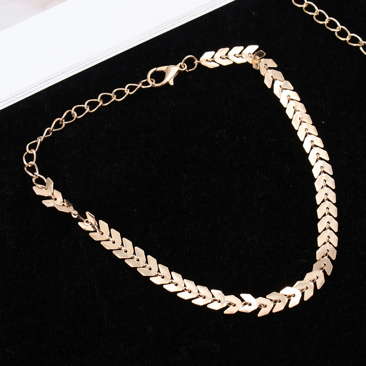 3pcs Fashion Foot Chain Round Sequin Anklet Set Chain All-Match Anklet Fashion Ankle Accessory