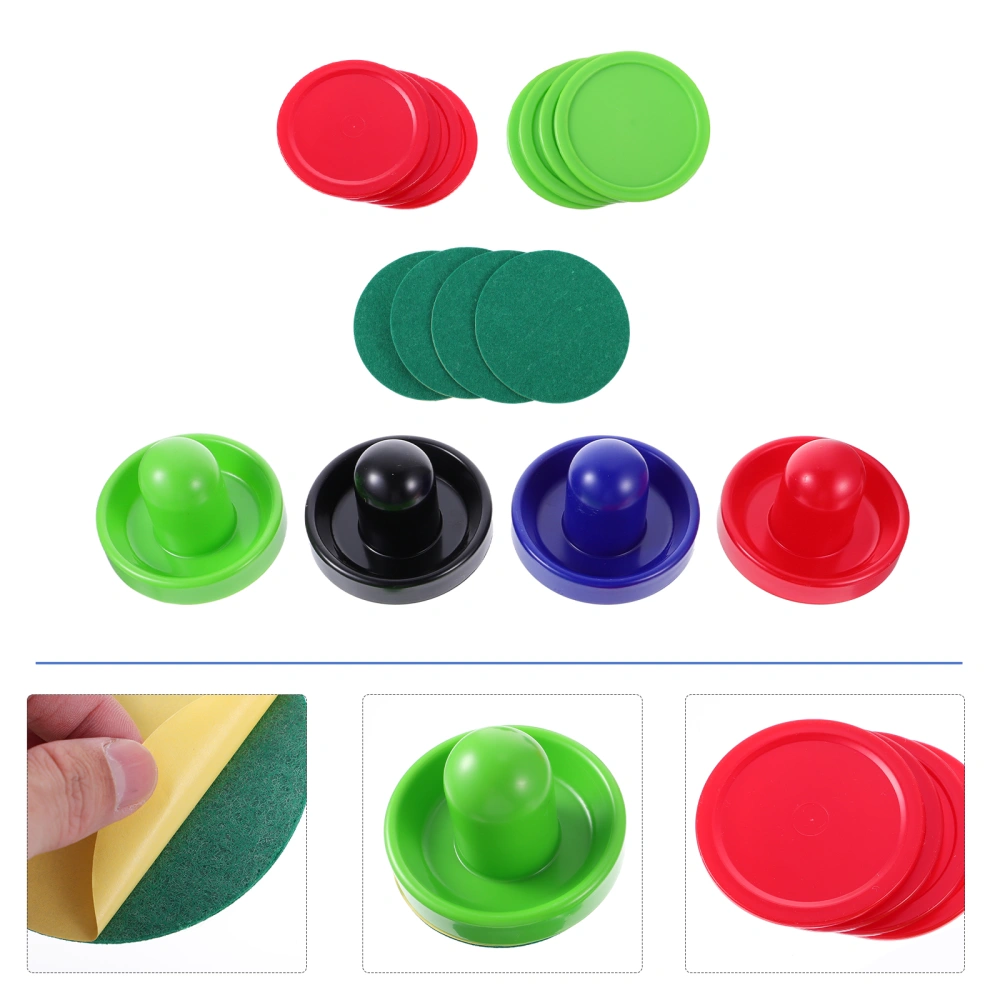 1 Set Air Hockey Pushers and Pucks Air Hockey Game Table Replacement Accessories