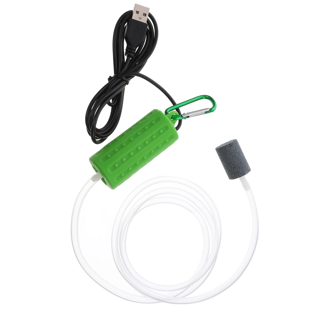 USB Air Pump Aerator Silent Portable Mini Air Pump for Fishing Home Fish Tank