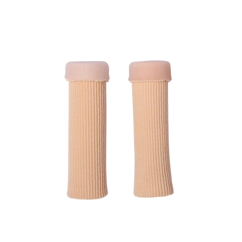 2 Pcs 10 CM Finger Toe Wound Protect Sleeve Cure Foot Corns and Calluses Moisturizing Reduce Painful Feet Care