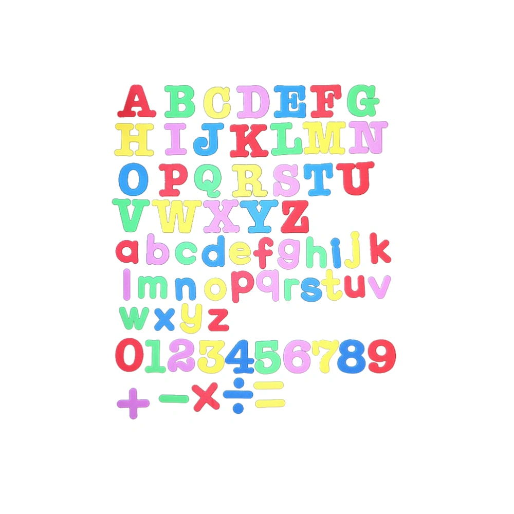 A-Z Alphabet Fridge Magnets Letters Numbers Fridge Magnets Stickers Children Kids Educational Learning Toys Gift