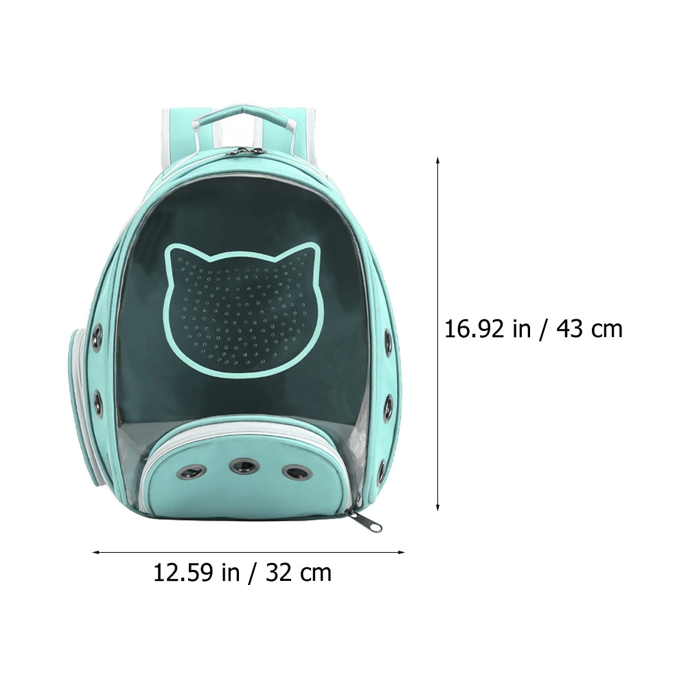 1Pc Pet Breathable Backpack Portable Cat Outing Bag  Large-capacity Pet Bag