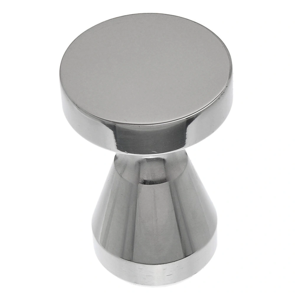 Stainless Steel Coffee Tamper Modern Professional Barista Espresso Coffee Tamper Machine Coffee Bean Press Flat Base (49mm)