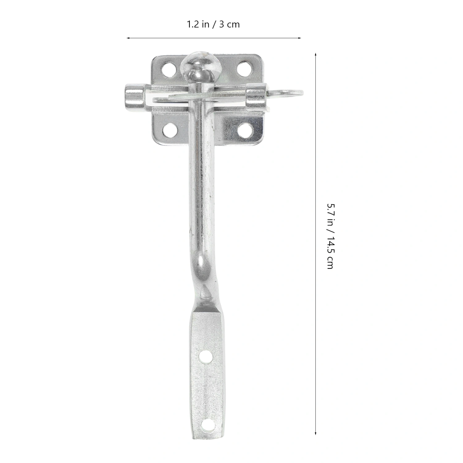 Gravity Security Latch Locking Gate Latch Reliable Pool Dog Gate Door Latch