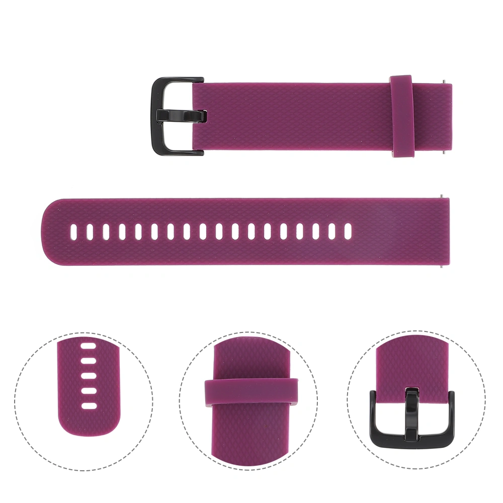 Simple Watch Band Silicone Watch Strap Breathable Replacement Watch Band