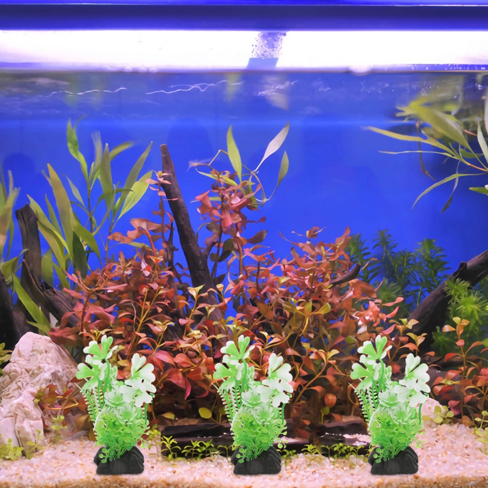 10Pcs Aquarium Plants Aquarium Plants for  Betta Fish Tank Aquarium Plants Fish Tank Decorations