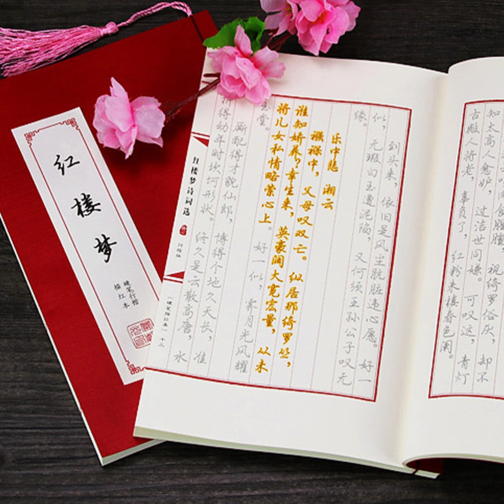 Chinese Calligraphy Copybook Hand Writing Practice Book Calligraphy Workbook