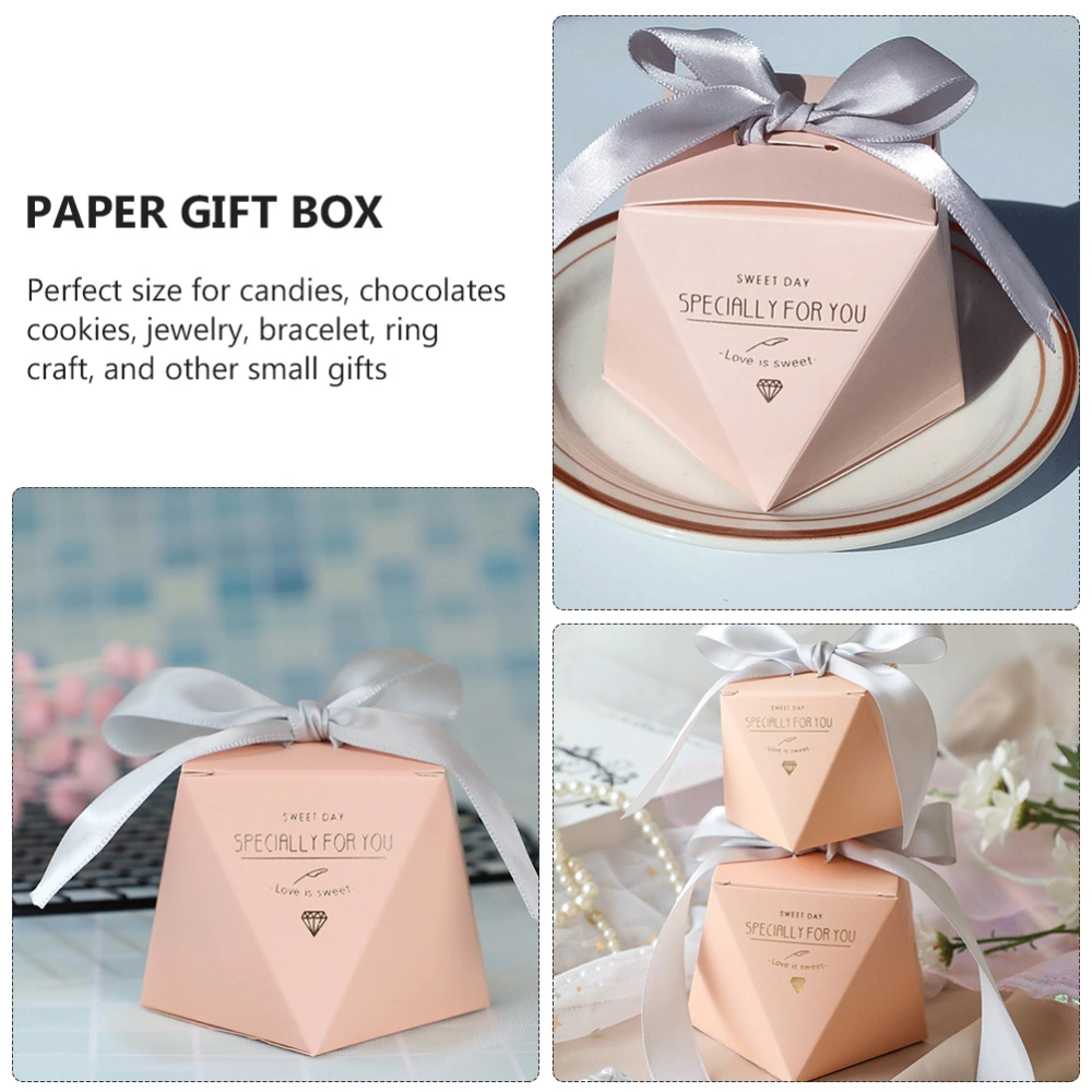  50pcs Gifts Box Packaging Box Wedding Birthday Party Candy Box Party Supplies