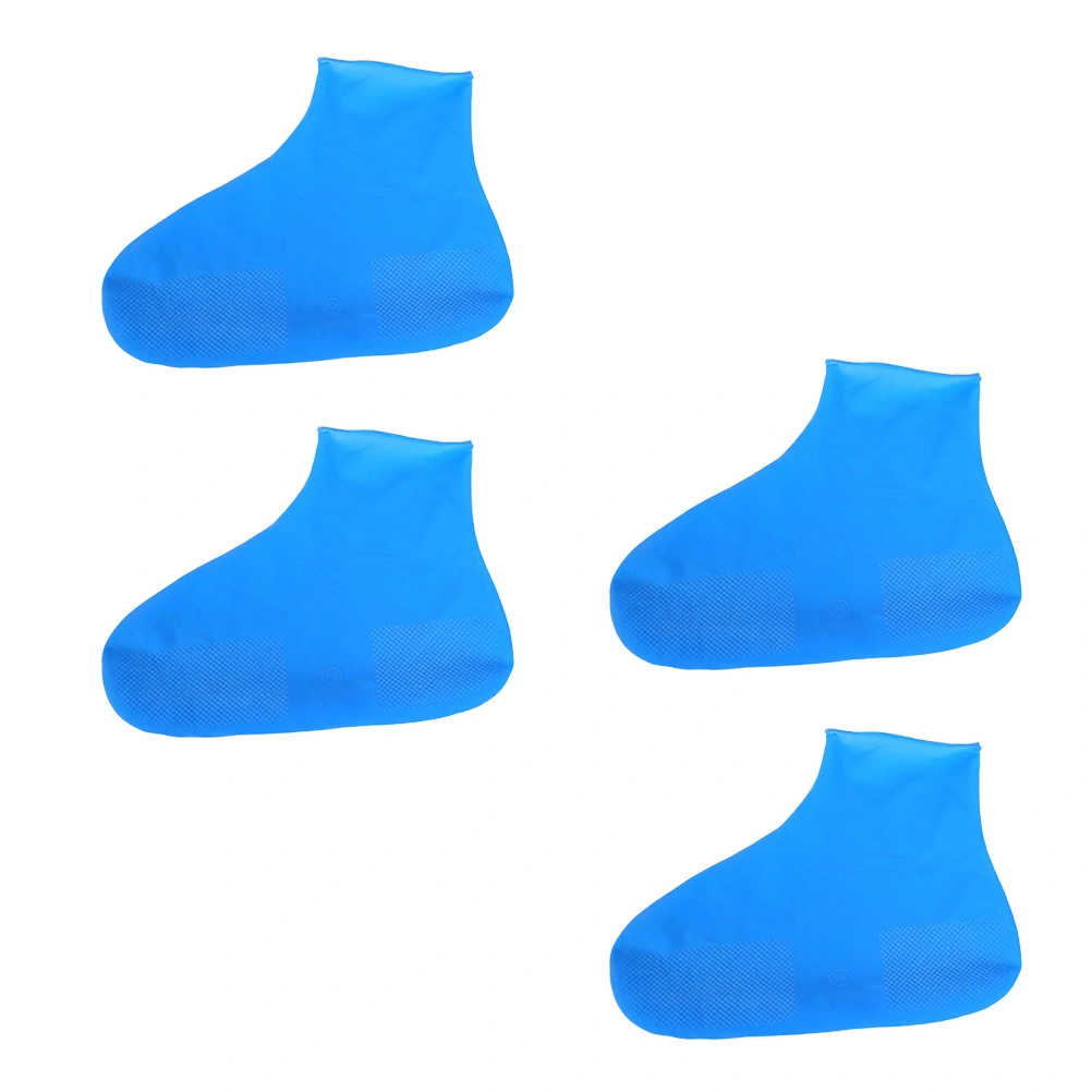 2 Pairs of Professional Shoes Protectors Convenient Rain Shoe Covers Rain Shoe Protectors