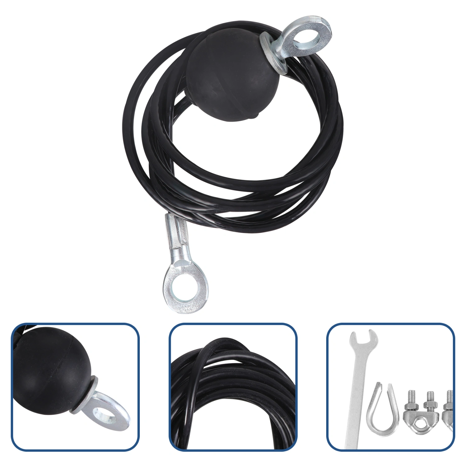 Exercising Wire Rope Steel Wire Heavy Duty Gym Cable Fitness Accessories