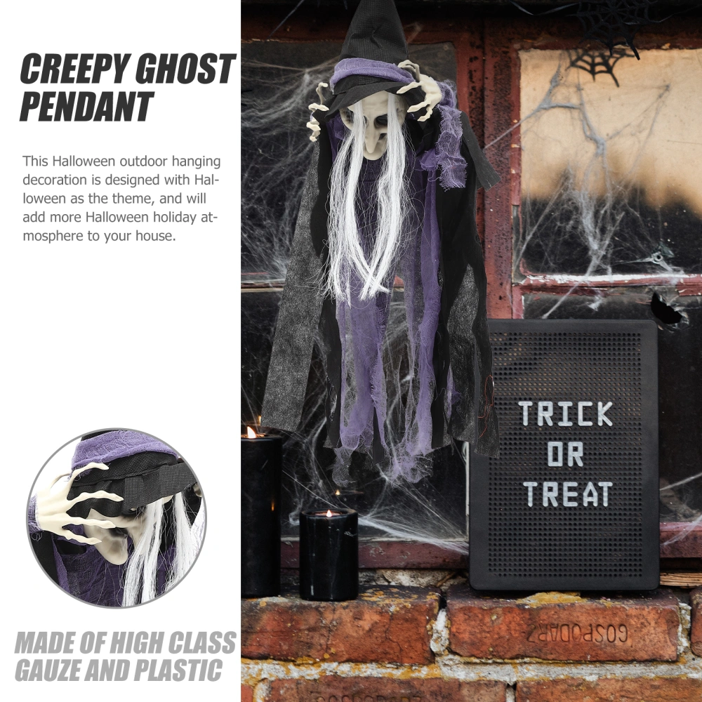 Halloween Ghost Decoration Witch Ghost Pendant Scary Ghost Hanging Ornament